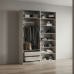 Гардеробная №8 "Ларго" (Теларо) без фасадов Гардеробная №8 "Ларго" (Теларо) без фасадов