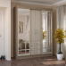 Шкаф-купе "Маэстро" с зеркалом и ящиками