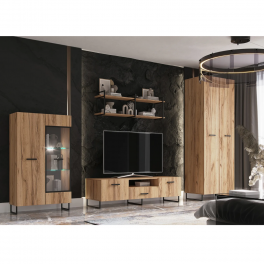 Гостиная ЛДСП "Нэнси" Loft Комплектация 2